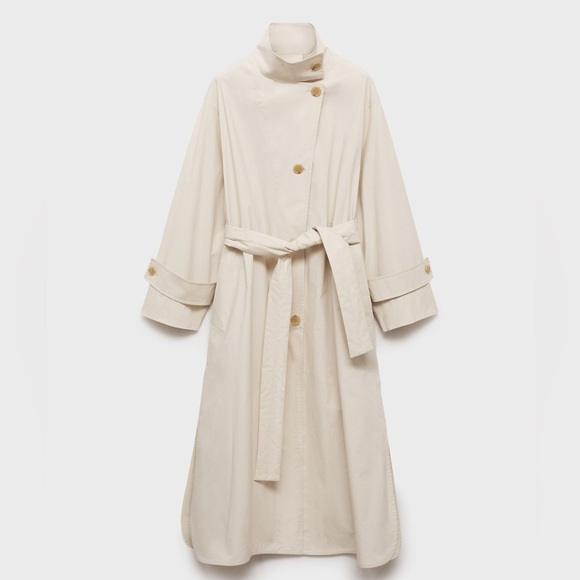 Mango Trench Coat As seen on Hailey Bieber New - Picture 2 of 6